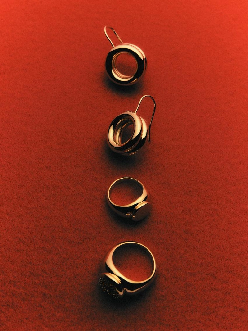 Серьги-кольца