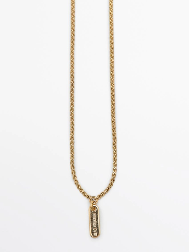 Ожерелье с абстрактным подвеской