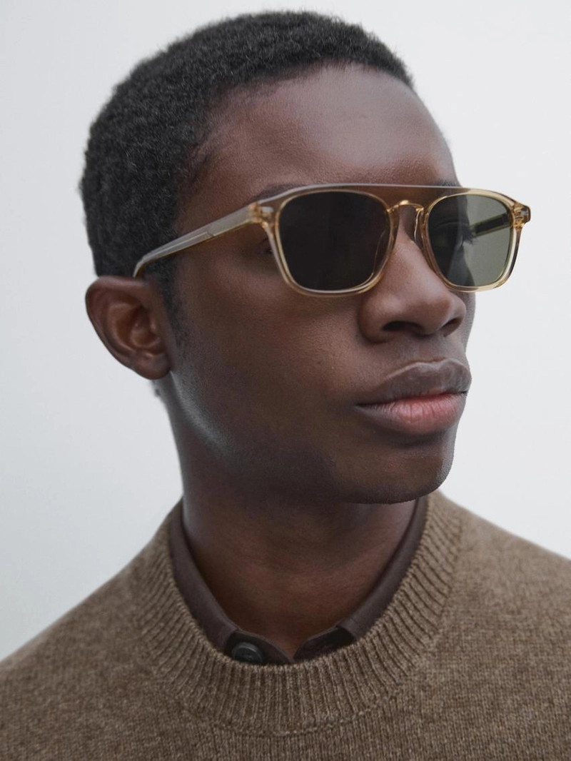 Джемпер из жаккардового вязаного полотна из шерстяной смеси