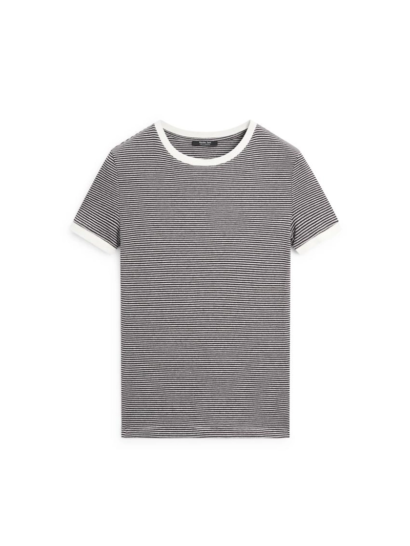 Футболка с коротким рукавом с контрастными деталями