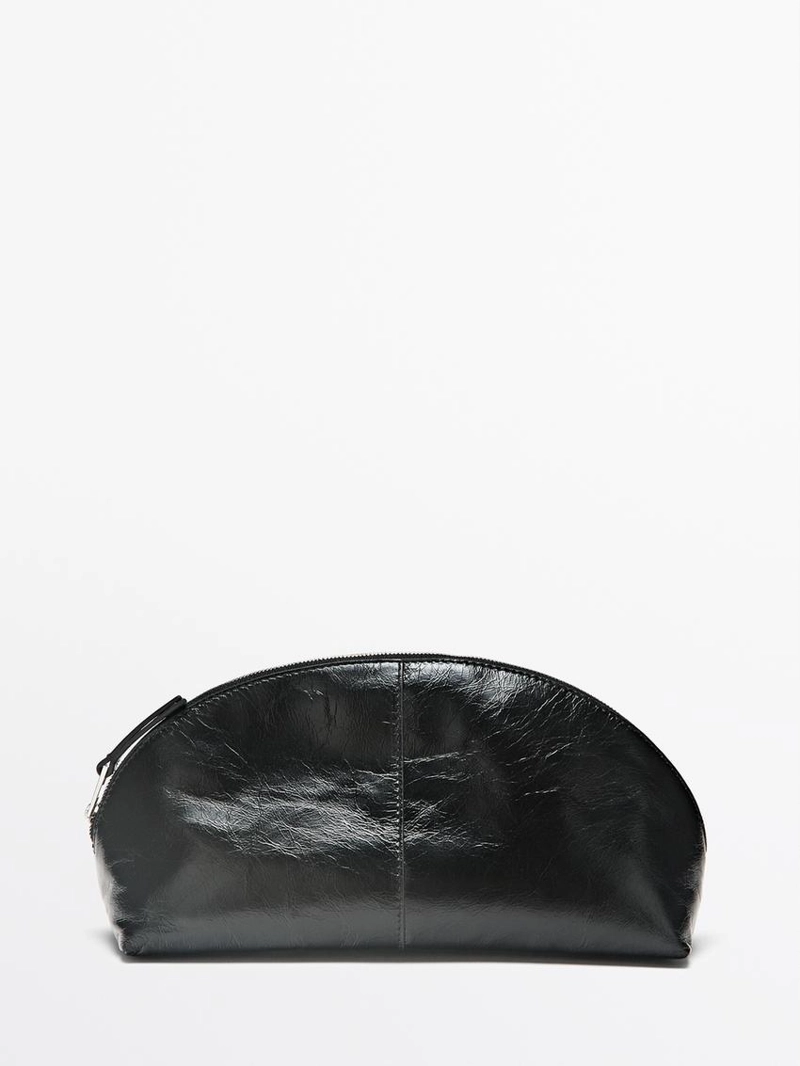 Косметичка из натуральной кожи