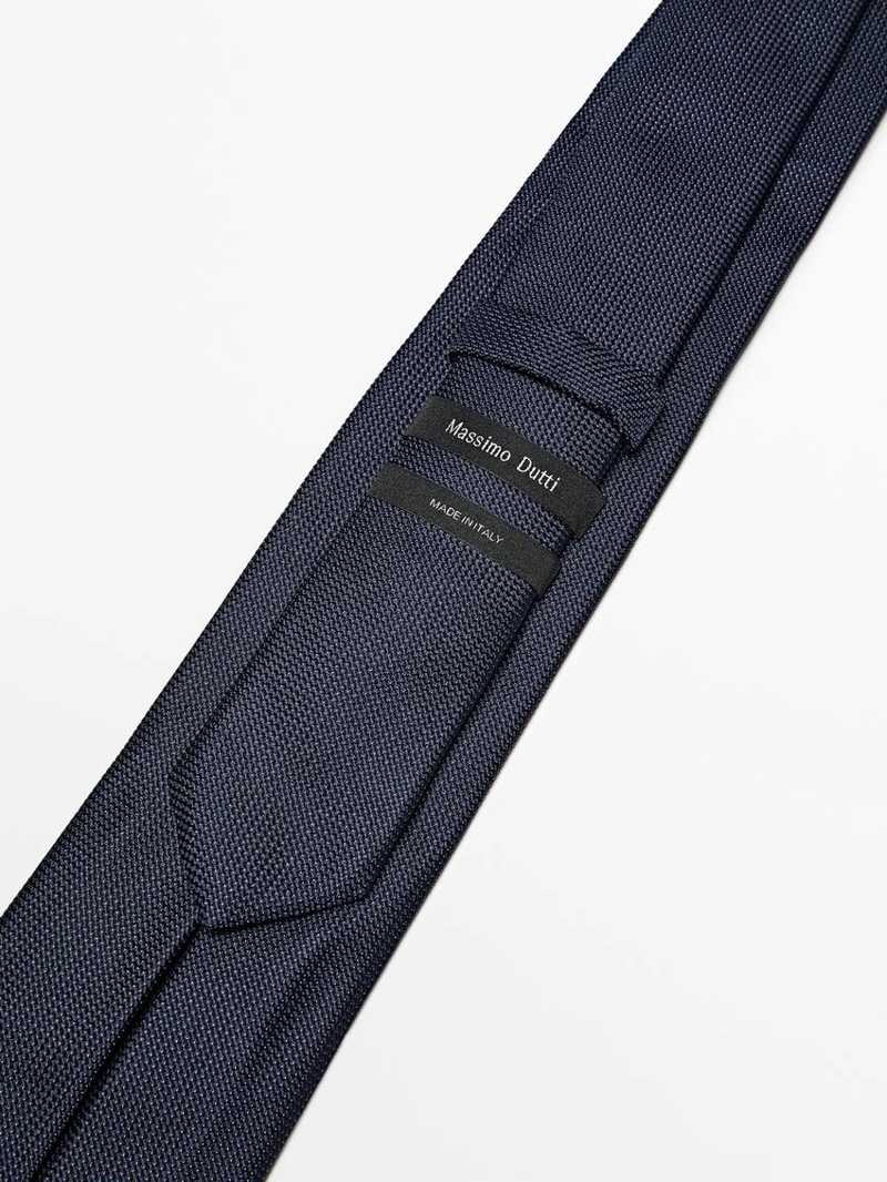 Галстук в горох из 100% шелка мульберри