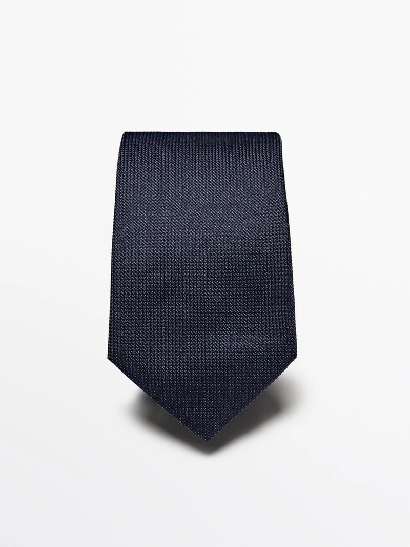 Галстук в горох из 100% шелка мульберри