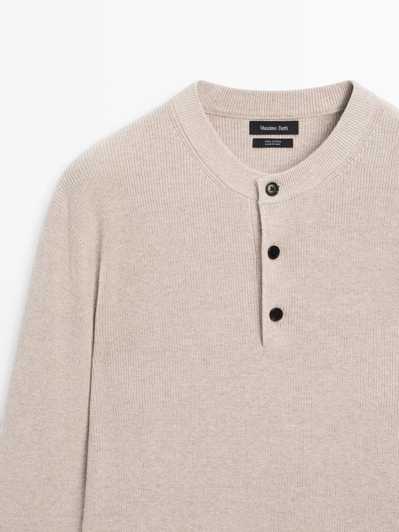 Свитер из мулине из 100% хлопка