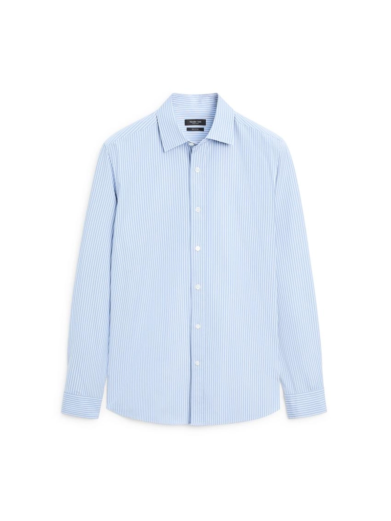 Рубашка из 100% хлопка в полоску