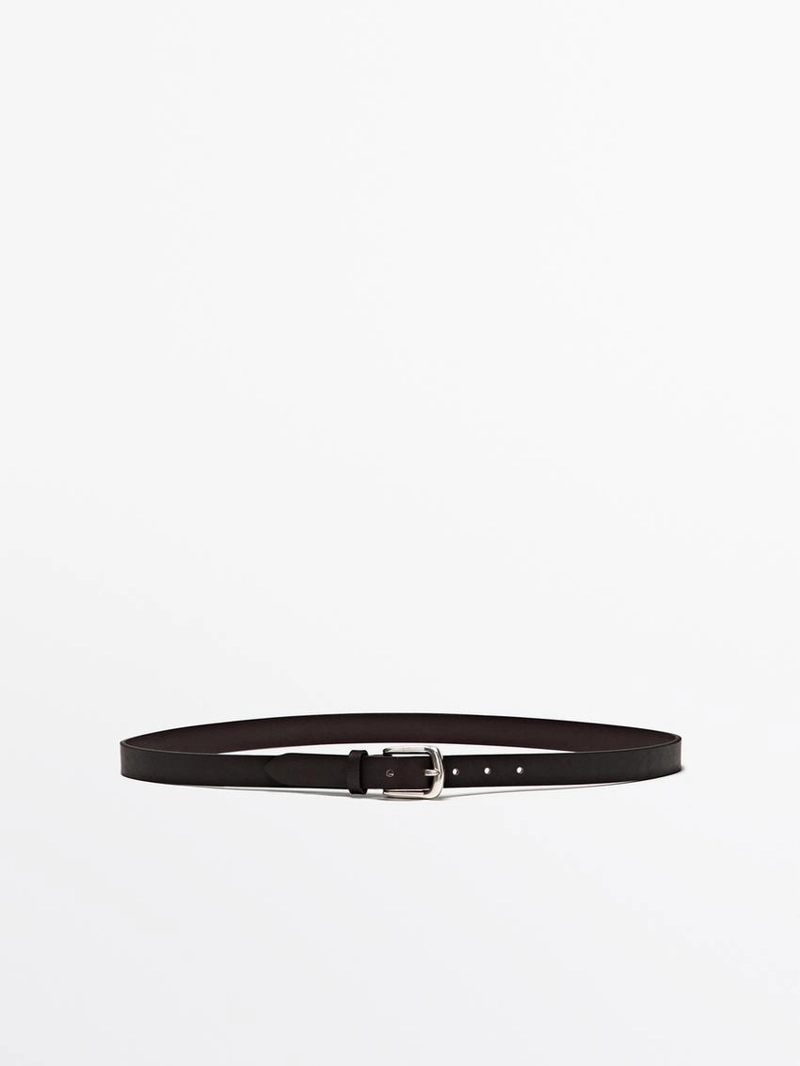 Кожанный ремень nappa