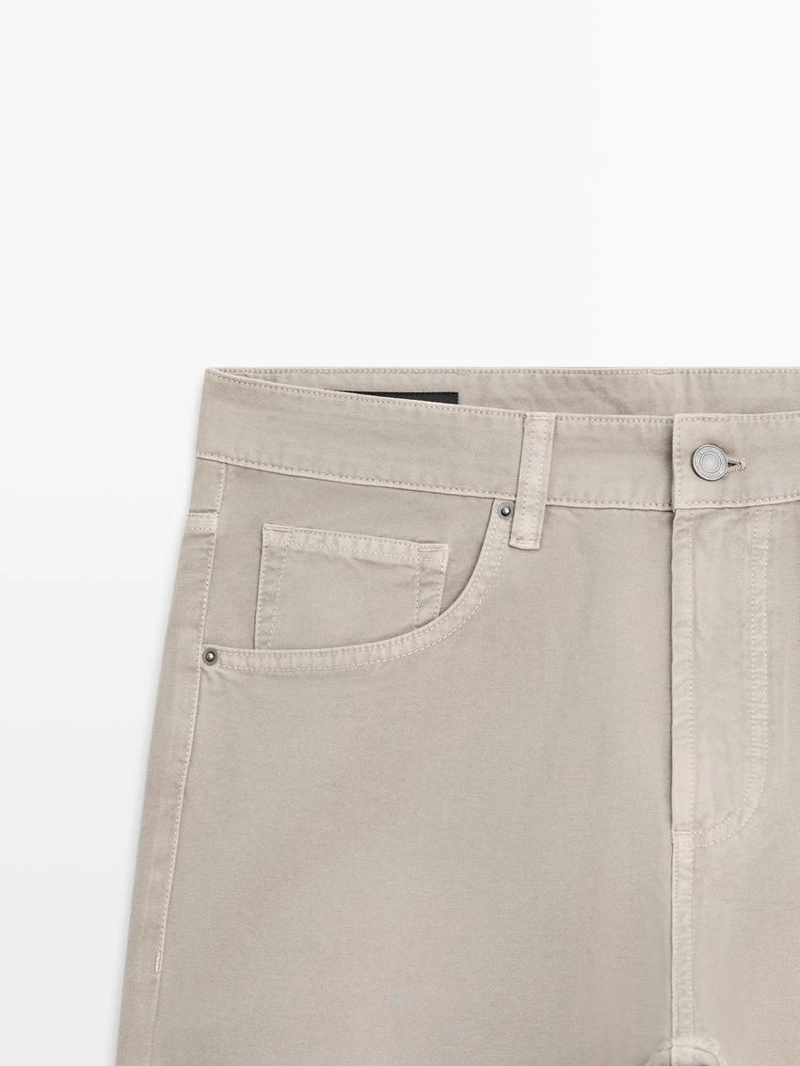 Джинсы свободного кроя massimo dutti