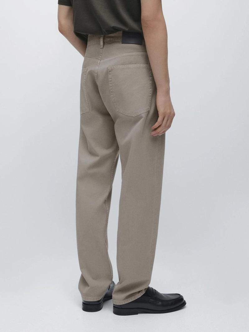 Джинсы свободного кроя massimo dutti