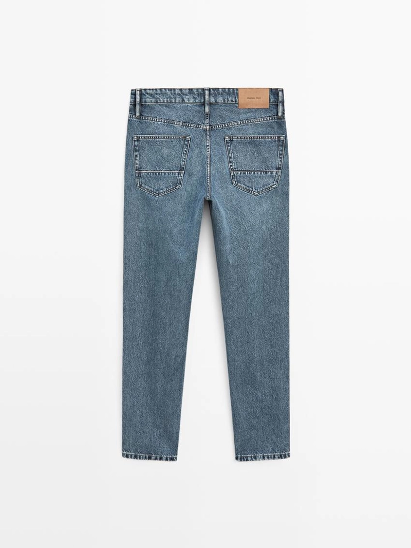 Джинсы узкого кроя cropped