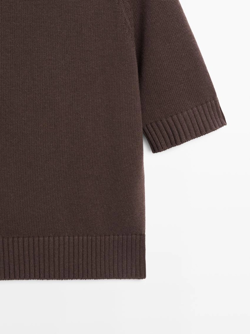 Джемпер из смесового хлопка