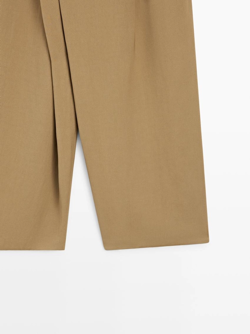 Потоковые брюки-парео