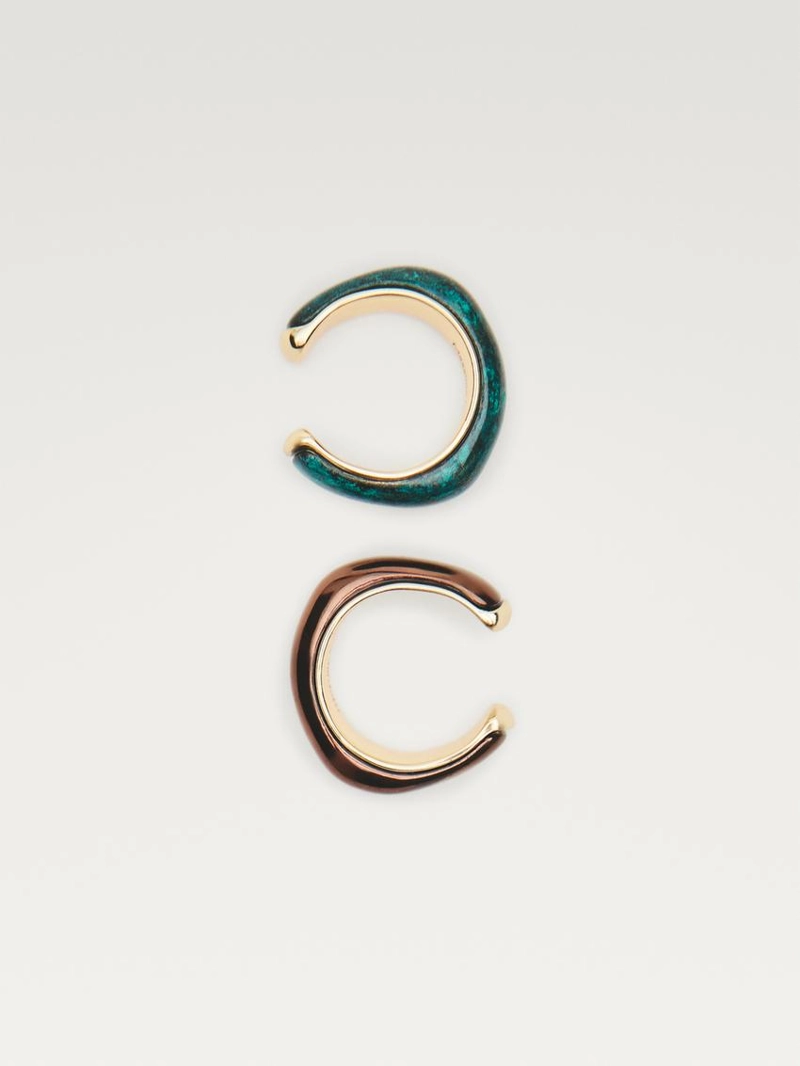 Набор колец в бронзовом стиле