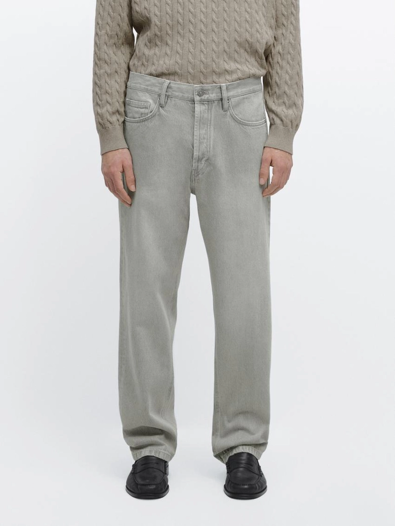 Джинсы прямого кроя massimo dutti