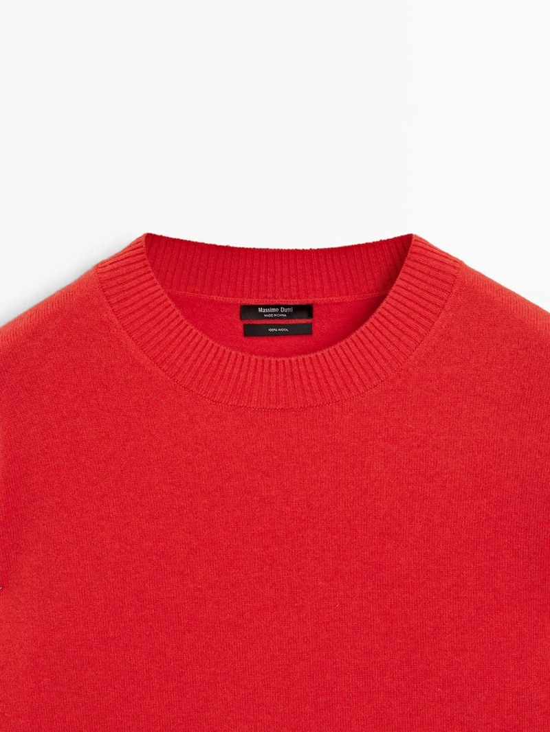 Джемпер из шерсти с деталями на талии