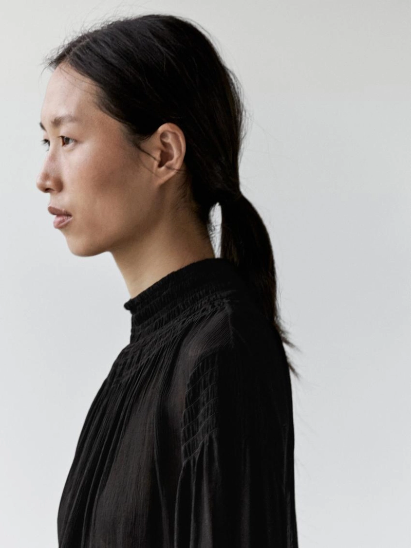 Блузка с воротником в стиле massimo dutti