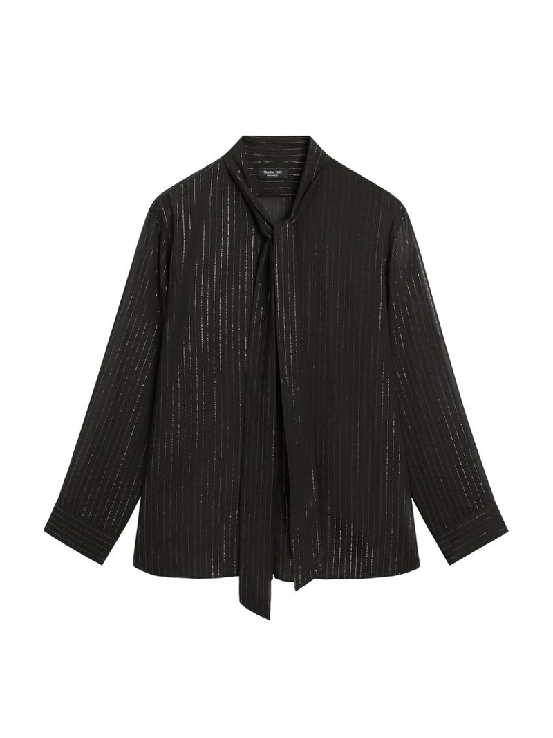 Рубашка с воротником-шарфом