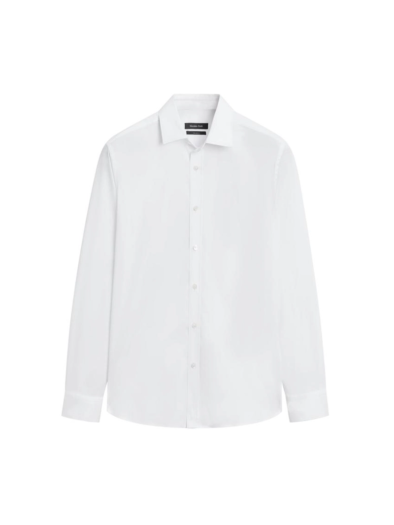 Рубашка из хлопково-вискозного трикотажа