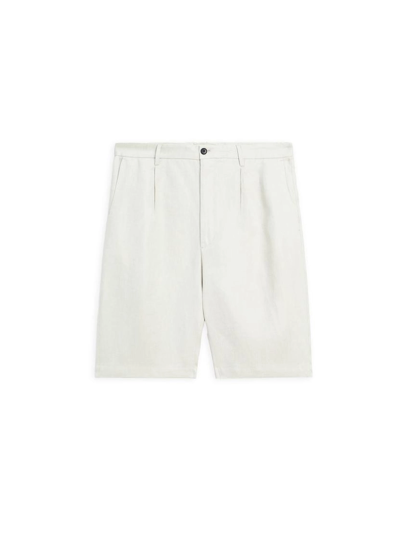 100% льняные бермуды