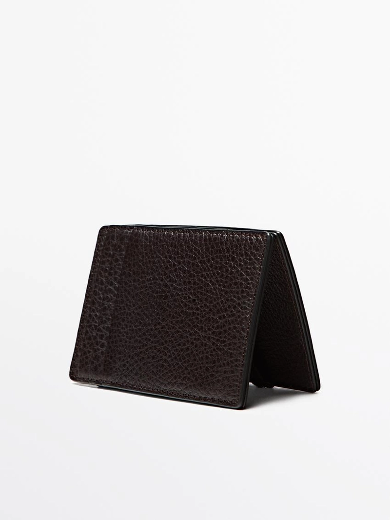 Кошелек вертикальный из натуральной кожи «магия»