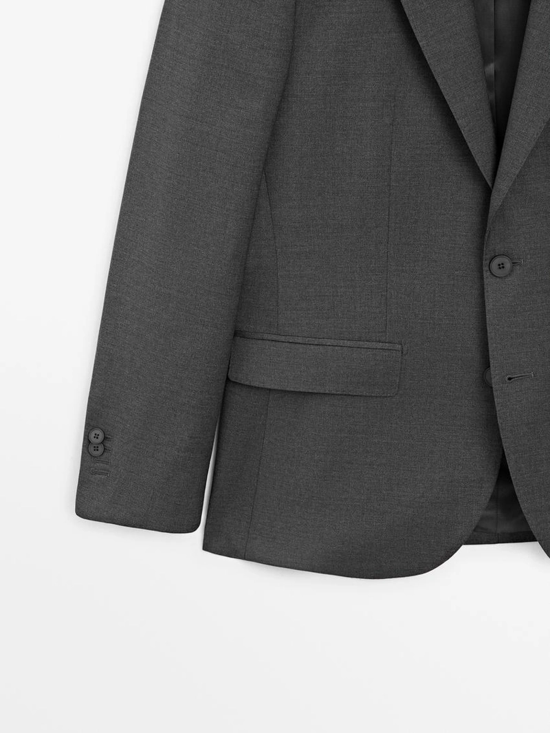 Пиджак из шерсти