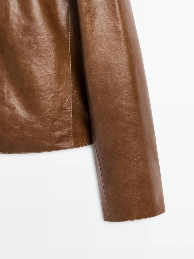 Куртка из овчины с крагулом