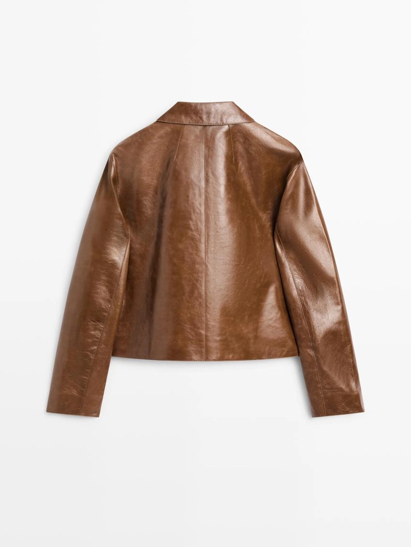 Куртка из овчины с крагулом