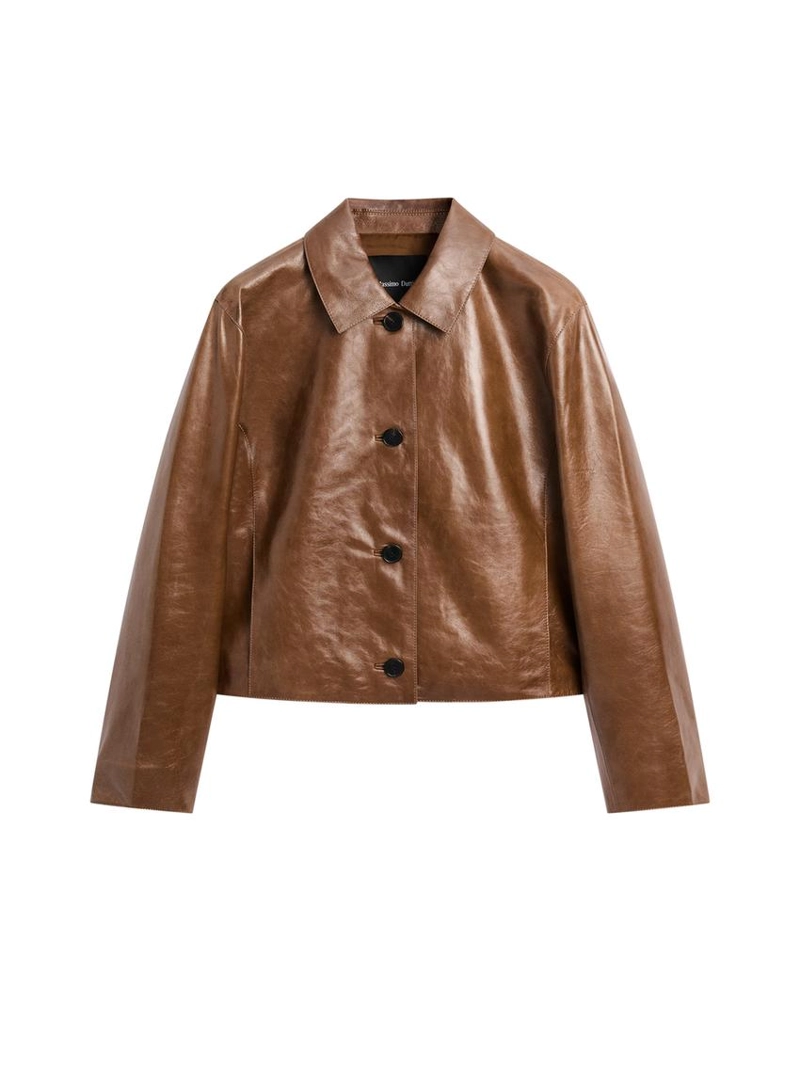 Куртка из овчины с крагулом