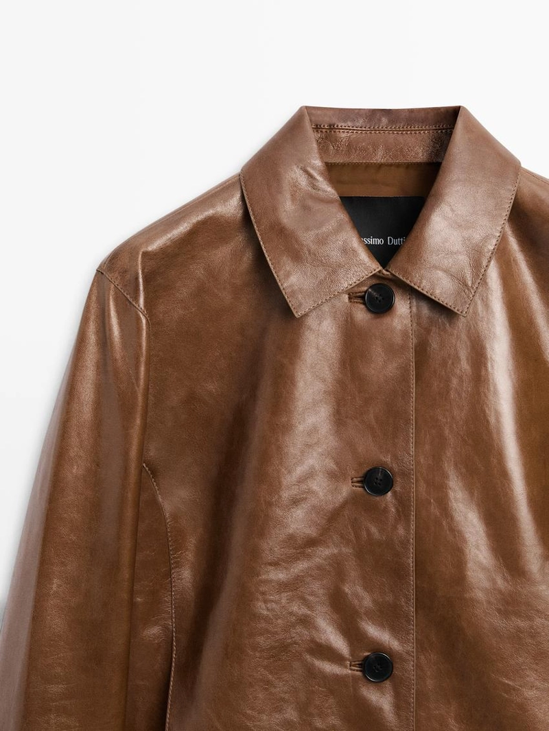 Куртка из овчины с крагулом