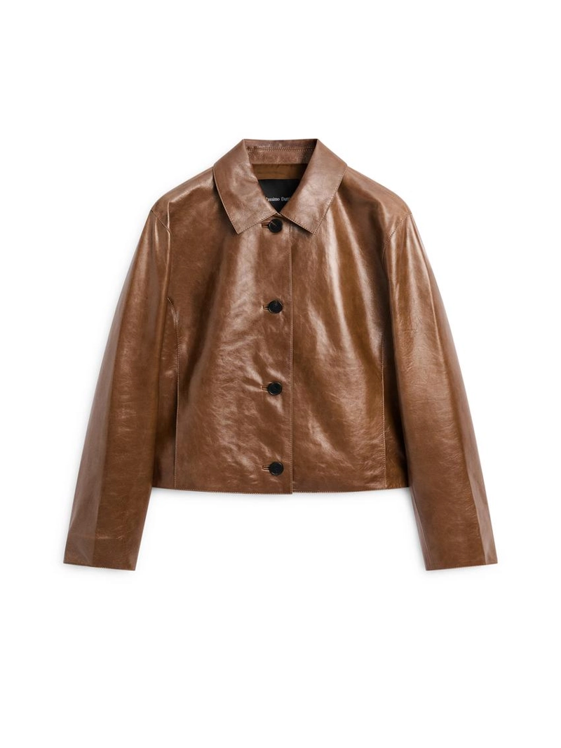 Куртка из овчины с крагулом