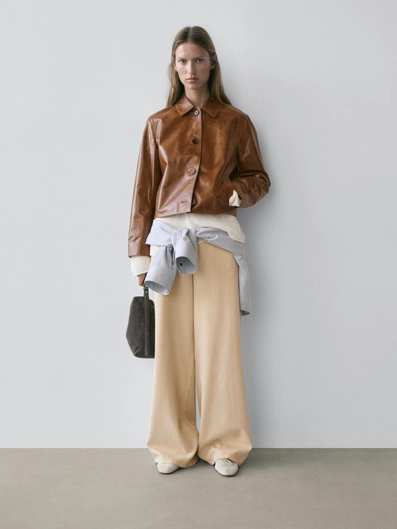 Куртка из овчины с крагулом