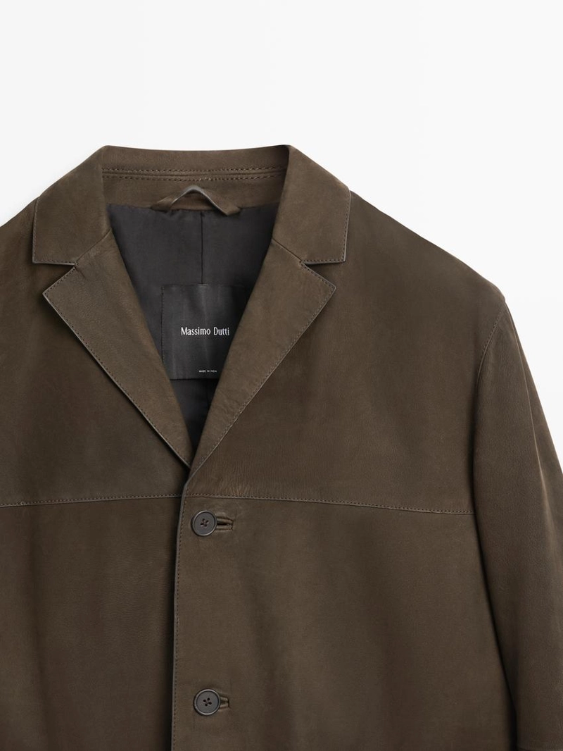 Замшевый жакет