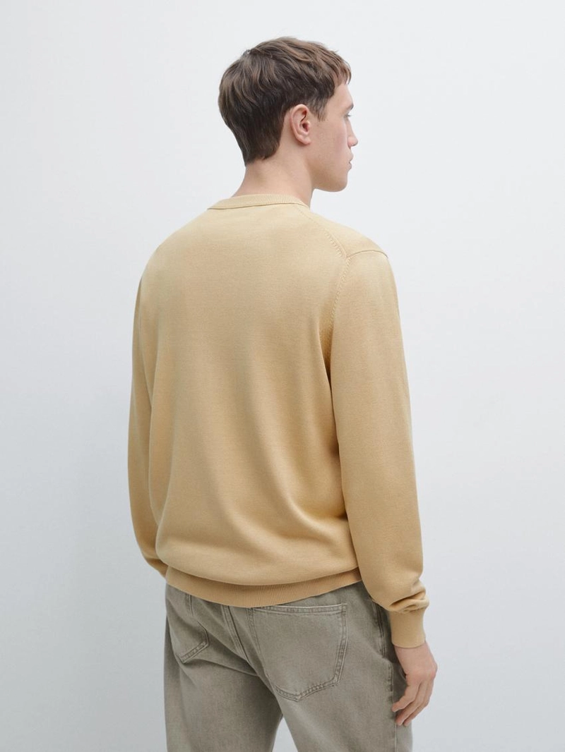 Джемпер из хлопково-шерстяной смеси