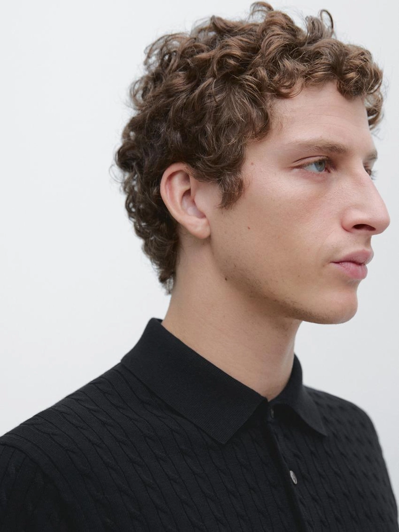 Поло из 100% хлопка с косынкой