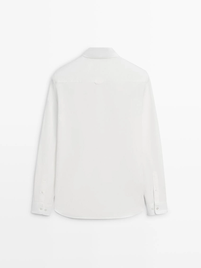 Рубашка regular fit из 100% хлопка