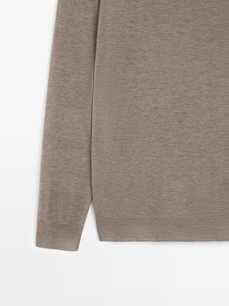 Свитер из шерстяной смеси в стиле oversize