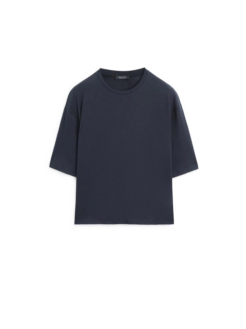 Футболка с короткими рукавами из хлопка oversize