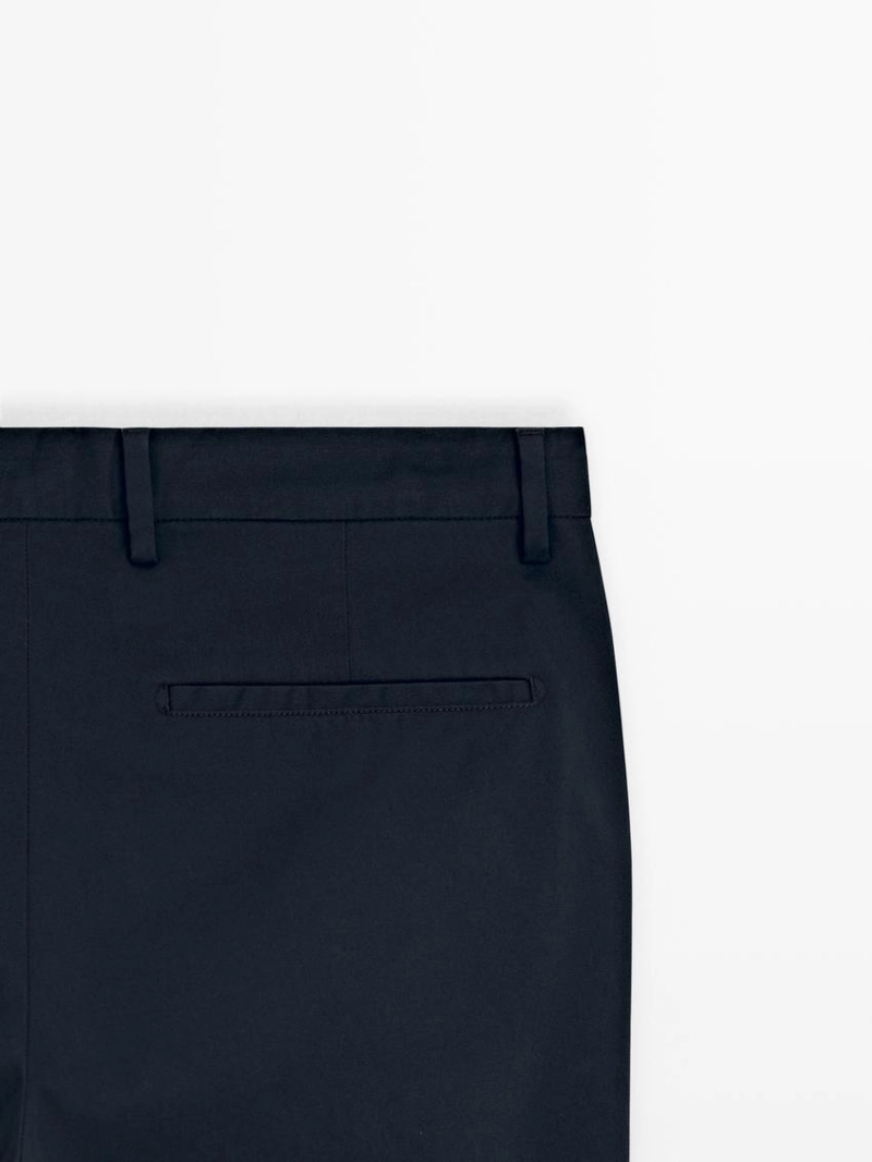 Брюки из хлопка slim fit