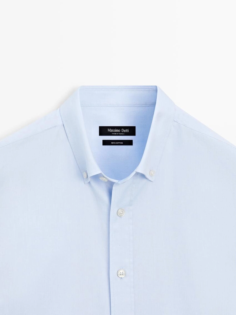 Рубашка regular fit oxford