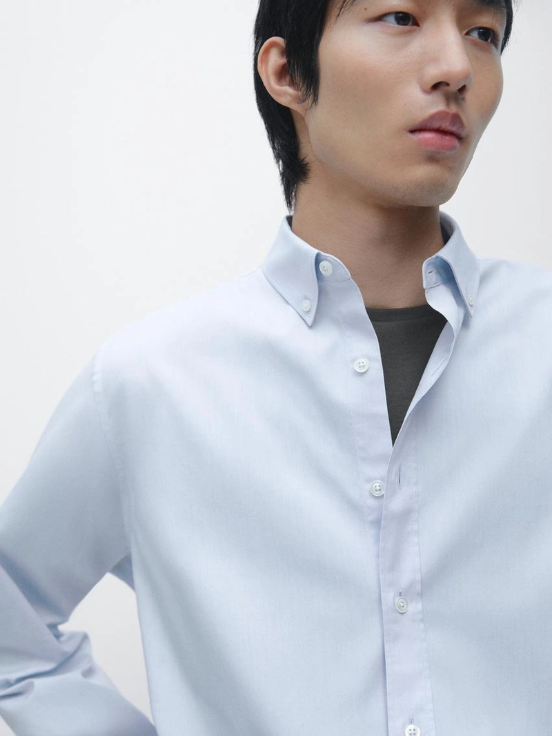 Рубашка regular fit oxford