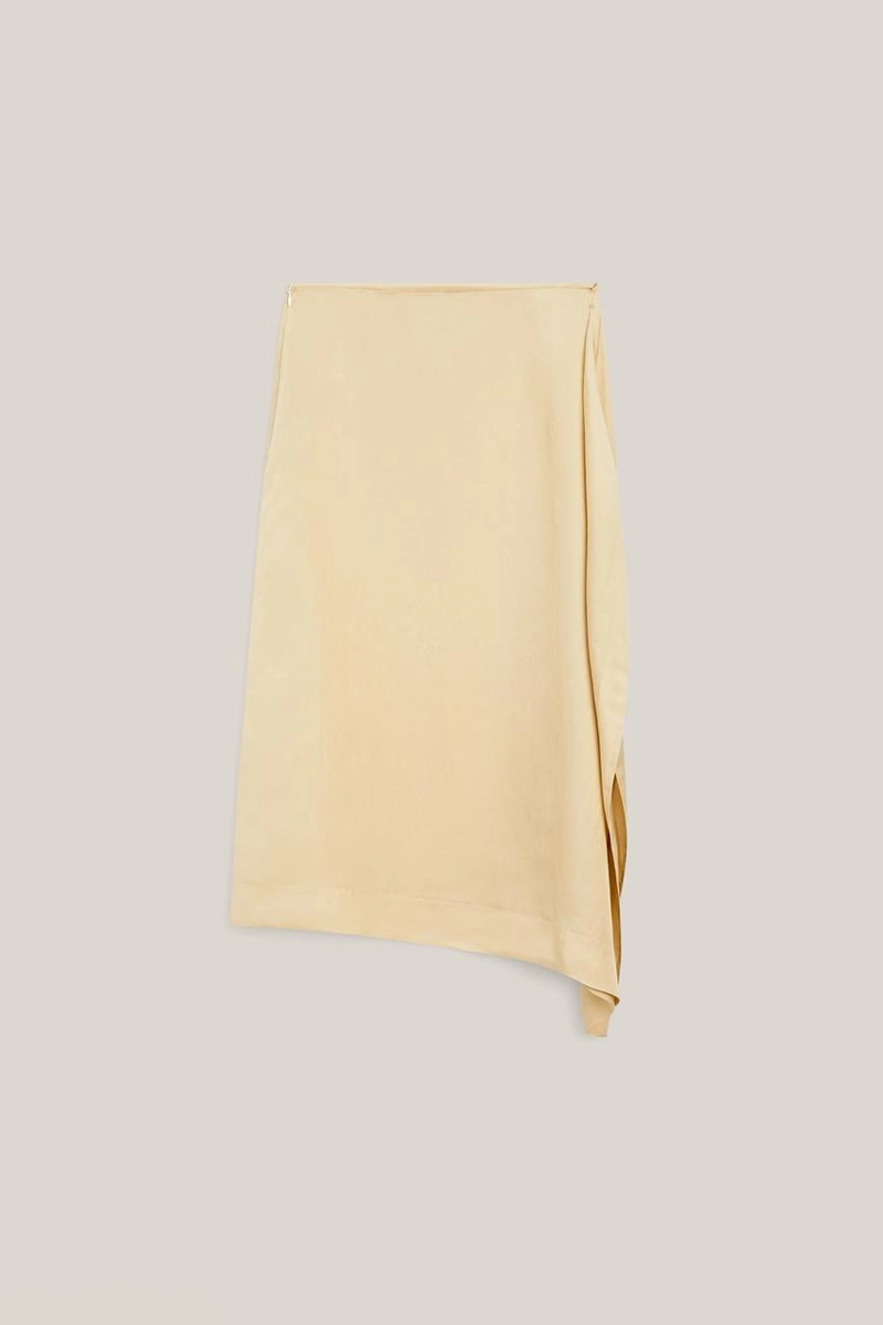 Юбка-парео миди с плавным подолом - лимитированное издание