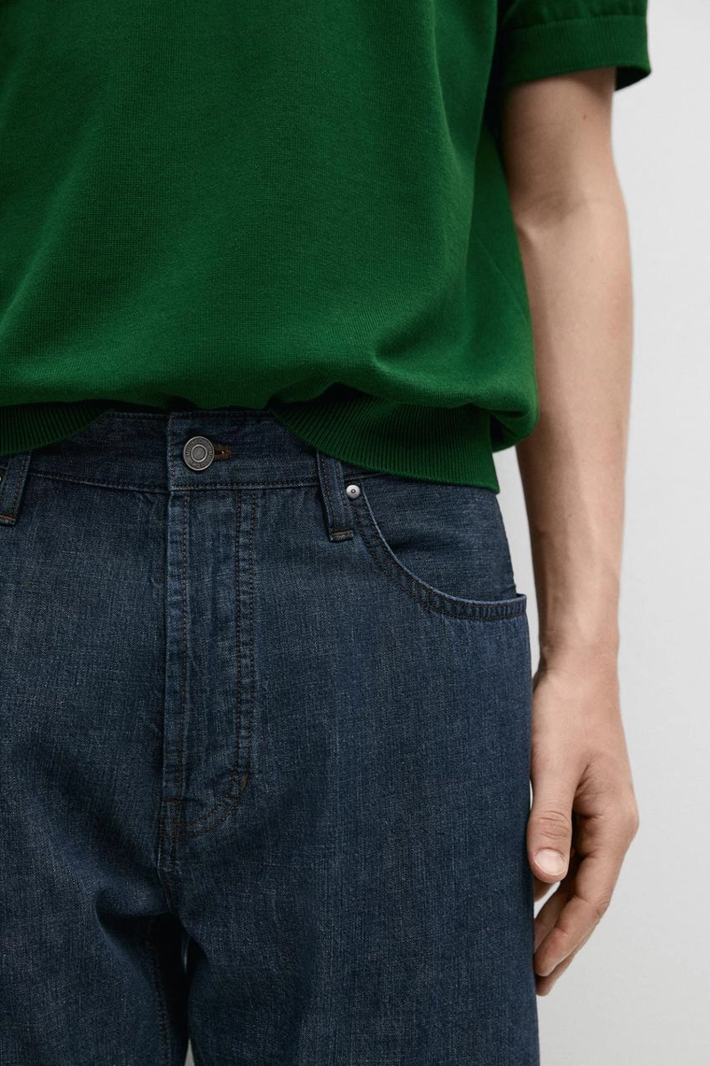 Джинсы с отделкой selvedge