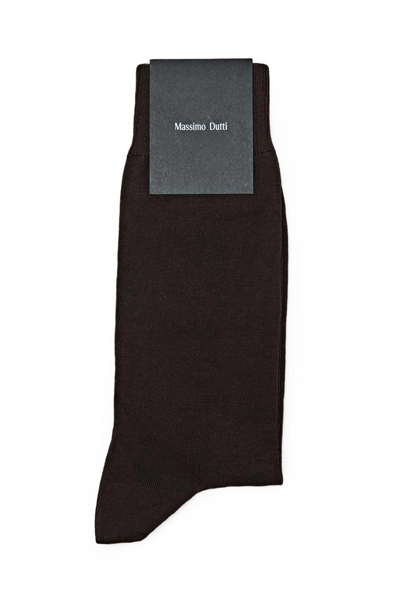 Носки из трикотажа из хлопкового смесового волокна