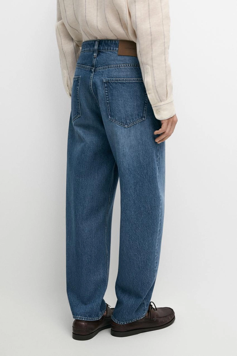 Джинсы barrel fit