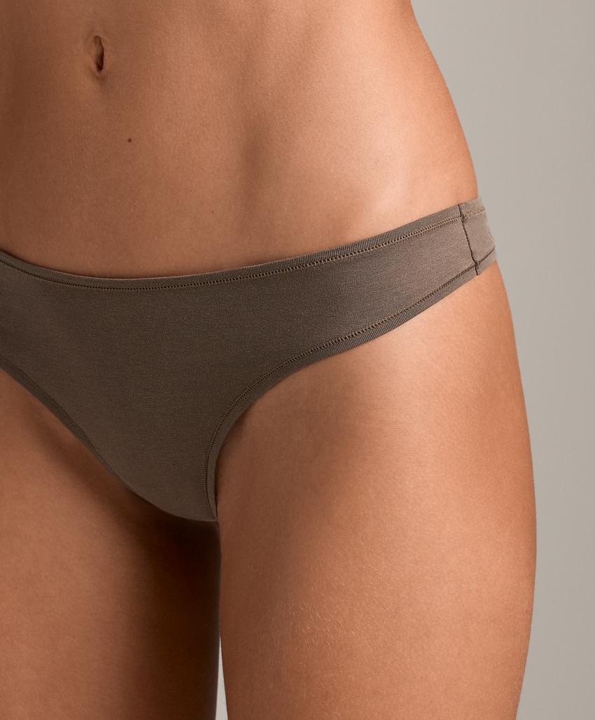 Набор из 5 трусов танга из смесового хлопка