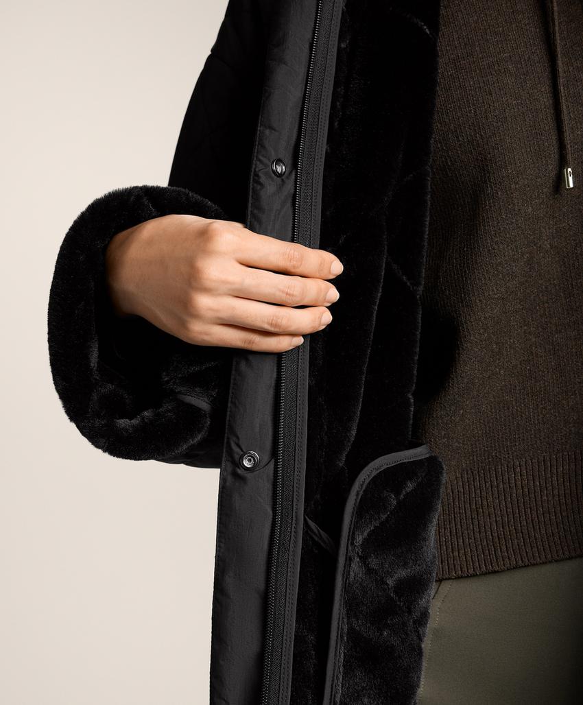 Утепленная куртка oysho с водоотталкивающим покрытием fellex® aerogel