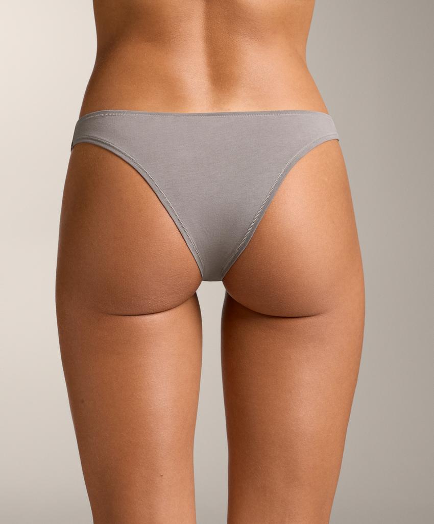 5 трусов бразильяно из смесового хлопка