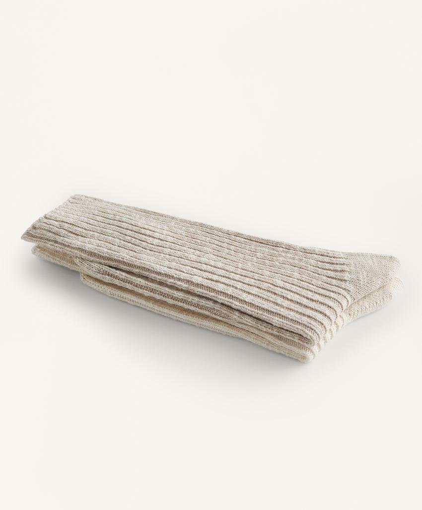 2 пары классических носков в рубчик