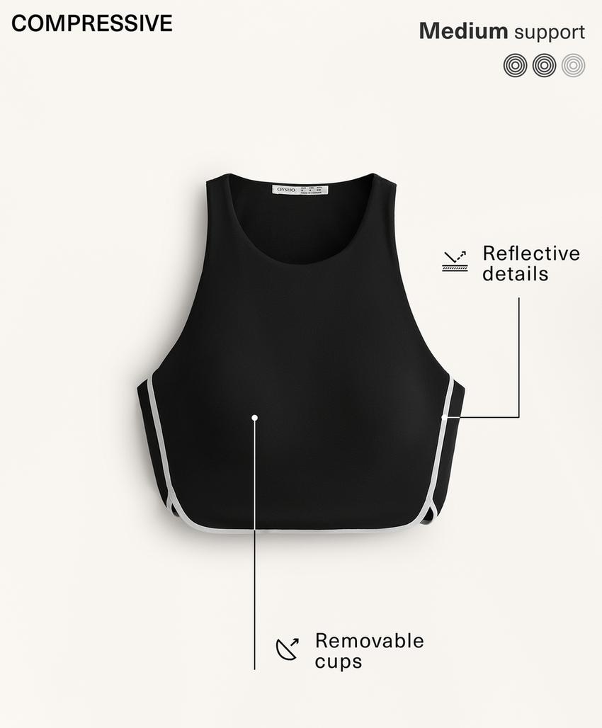 Tank top Compressive retro