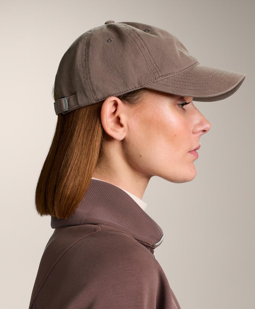 Кепка из 100%-го хлопка с эффектом выгорания