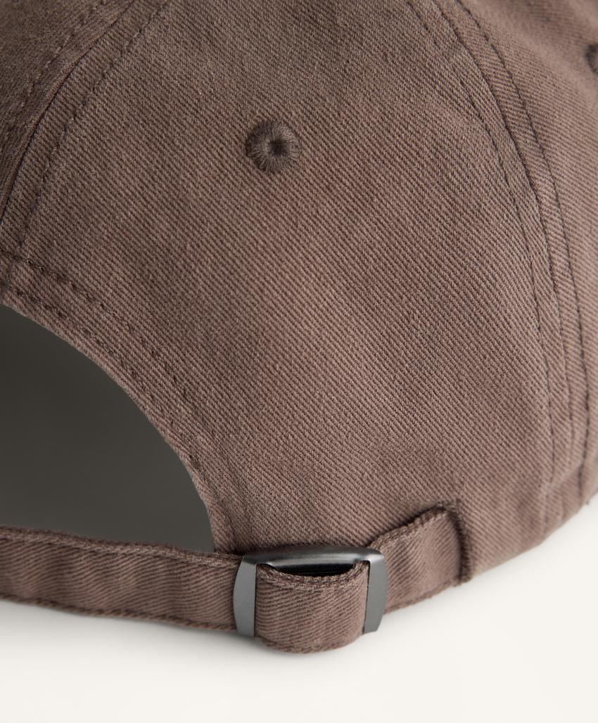 Кепка из 100%-го хлопка с эффектом выгорания